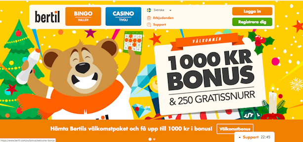 Bertil skärmdump