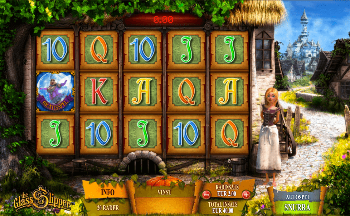 The Glass Slipper slot skärmdump